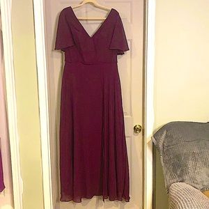 Maroon dress sz 12